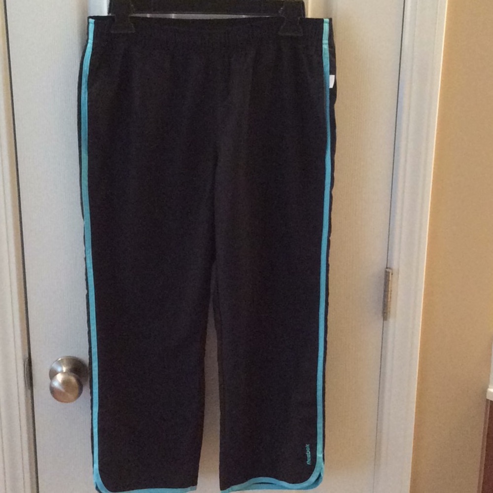 Reebok ladies small black dri fit exercise pants